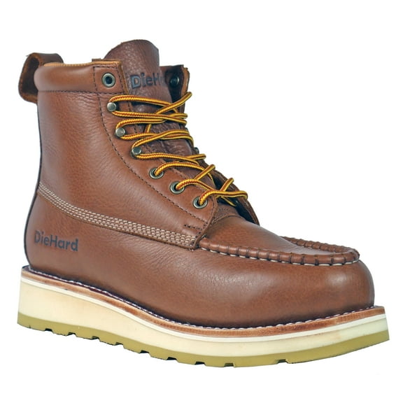 Die Hard Men’s Malibu Suretrack Water Resistant Soft Toe Moc Toe Work Boots