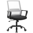 thumbnail image 1 of Silla de oficina BestOffice ergonómica de malla giratoria con ruedas, 1 of 7