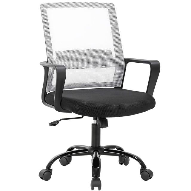 Silla de oficina BestOffice ergonómica de malla giratoria con ruedas