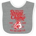 thumbnail image 3 of Inktastic Boxing Champ Boys or Girls Baby Bib, 3 of 4