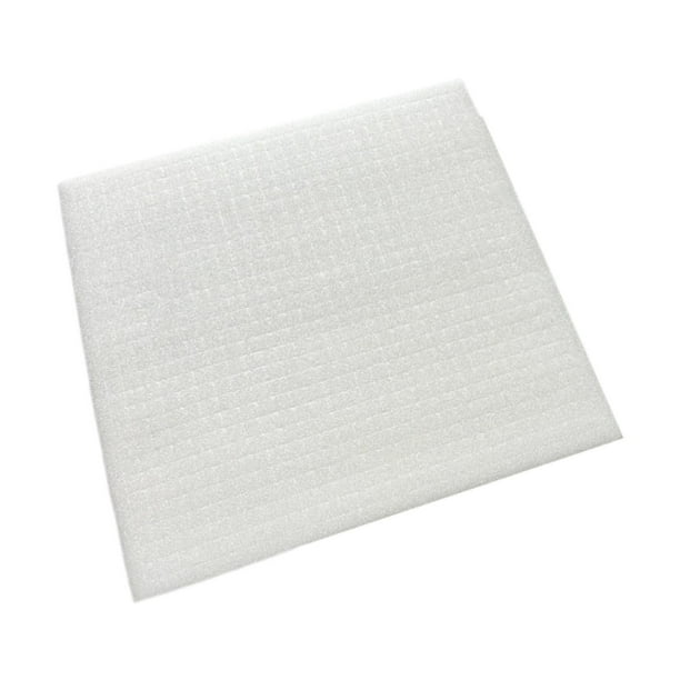 Hoja de espuma blanca Organización Proyectos de bricolaje Inserto de EPE de alta densidad cortable para 330x250x25 mm