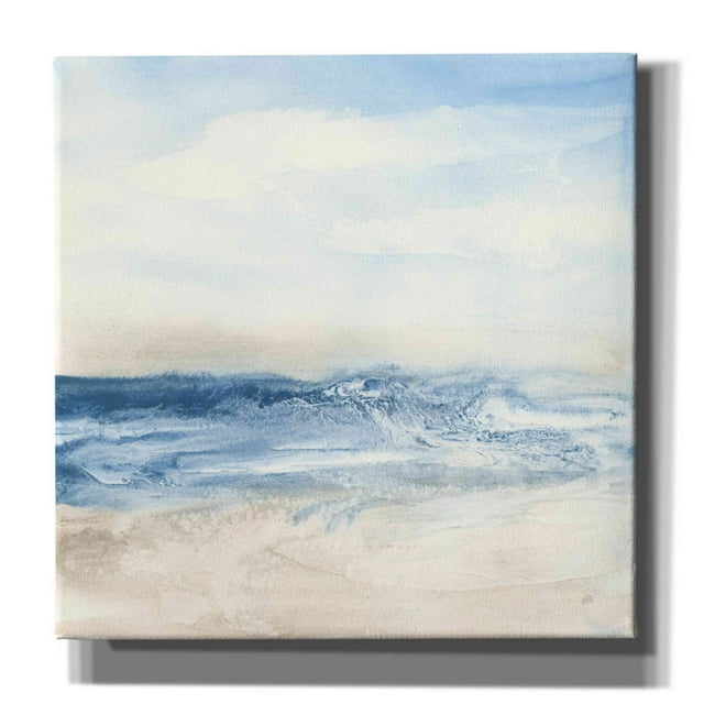 Epic Graffiti 'Surf And Sand' by Chris Paschke, Giclee Canvas Wall Art, 26"x26"