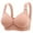 Light Pink, variant on Women Plus Size No Wire Bra Middle Age and Elderly Thin Underwear Comfort Bra Bras for Older Women Red 42