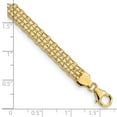 thumbnail image 4 of Primal Gold 14 Karat Yellow Gold Polished Fancy Link 7.5 Inch Bracelet, 4 of 5