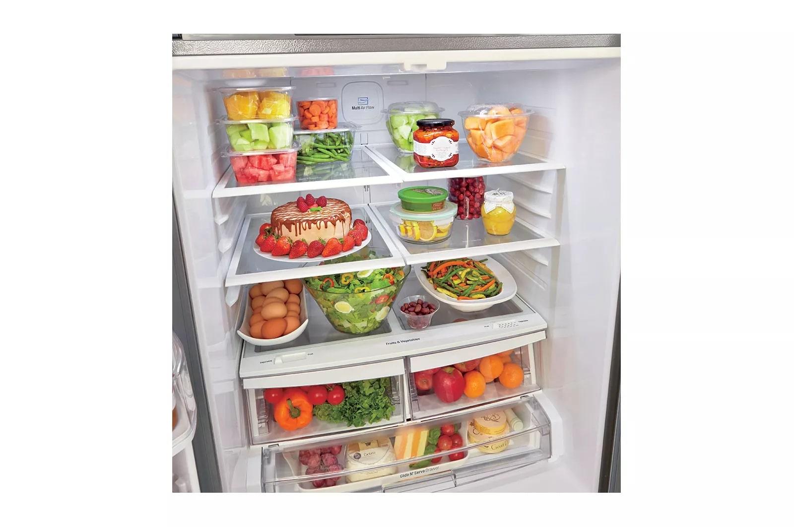 LG LFDS22520S 22 Cu. Ft. Stainless French Door Refrigerator