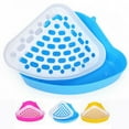 thumbnail image 6 of Cat Dog Clean Guinea  Pig Cages  Accessories Potty Training Tray Pee Pot Container for Hamster Cavy Potty Bowl Corner Litter Trays Pee Toilet Small Animal Supplies ROSE RED, 6 of 8