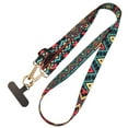 thumbnail image 3 of Portable Ethnic Style Retro Totem Patterns Embroidery Phone Chain Straps Hanging Sling Cord Phone Shell Lanyard Anti-lost Rope 9, 3 of 8
