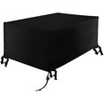thumbnail image 1 of Housse de Protection Imperméable en Polyester pour Meubles de Jardin Noir 170X94X70 Cm, 1 of 1