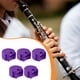 thumbnail image 5 of 5 almohadillas para pulgar del clarinete, fundas de apoyo para los dedos, antideslizantes, de repuesto, ligeras, portátiles y ergonómicas, para Púrpura, 5 of 7