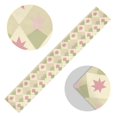 thumbnail image 5 of Yayeee Table Runner 70 inches Long Home Kitchen Dinning Party Decoration, Pastel Green Geometric, 5 of 7