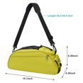 thumbnail image 3 of Mosiso Bike Rack Bag Trunk Pannier Rear Seat Bag Waterproof  Cycling Bicycle Storage Luggage Saddle Shoulder Bag, Yellow, 3 of 7