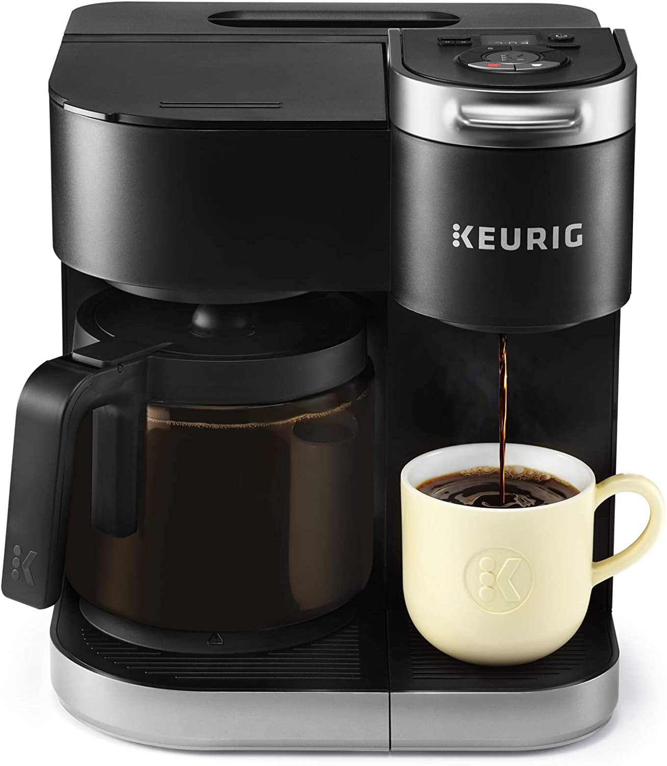 Keurig KDuo Coffee Maker, Single Serve and 12Cup Carafe