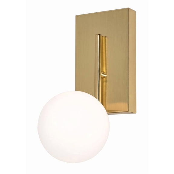 AFX  Metropolitan 12" LED Sconce Satin Brass