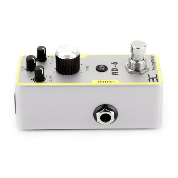Eno AD-6 Analog Delay Pedal Guitar 30-340ms delay time Effect Metal Shell Pedals True Bypass   Free Connector