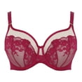 thumbnail image 3 of Sculptresse by Panache Josephine Full Cup Underwire Bra (10855),40HH,Magenta/Latte, 3 of 5