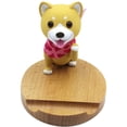 thumbnail image 1 of Soporte para teléfono celular con diseño de perro lindo, teléfono inteligente de madera para iPhone Xs / Max / XR / X / 8/7 Plus / Google Pixel / Samsung Galaxy Note - Style3 WD.WDQZL electrónico, 1 of 7
