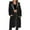 Black, variant on BiZtdJrK Sweatshirts Jackets for Women with Hooded Casual Long Zip Up Hoodies Solid Color Long Sleeve Pocket Coats 2025 Winter Clothes Today's Lightning Sales White S