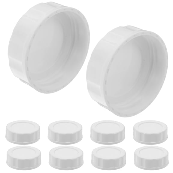 AURARMLET 10pcs Leakproof Plastic Lids for Milk Bottles to Freshness for Parents