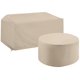 thumbnail image 1 of Set de 2 fundas impermeables Crosley para muebles, color canela, 1 of 7