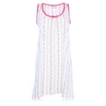 thumbnail image 3 of JEFFRICO Womens Sleeveless Nightgowns Sleepwear Soft Pajama Dress Nightshirts Plus Size, 3 of 5