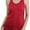 Red, variant on ToBeInStyle Women's Loose Fit Racerback Athletic Tank Top