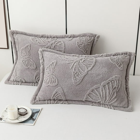 Model Taffy Pillowcases A Pair Of Double Sided Velvet Padded And Thickened Pillowcase Pillowcases Milk Velvet
