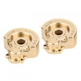 thumbnail image 3 of 2pcs Brass Diff Cover Work On Front And Back Axel'S For Traxxas Trx-4 1/10 Rc Crawler Car, 3 of 9