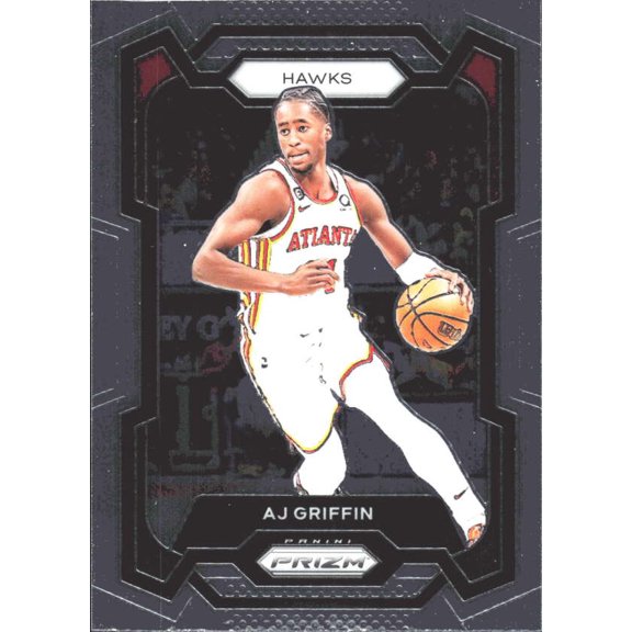Collectible 2023-24 PANINI PRIZM #266 AJ GRIFFIN ATLANTA HAWKS