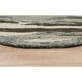 thumbnail image 4 of 4â€™ Round Brown and Gray Camouflage Area Rug, 4 of 7
