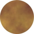 thumbnail image 1 of Ahgly Tapis Rond Lavable en Machine Intérieur Transitionnel Acajou Brun, 6 Pieds Rond, 1 of 7