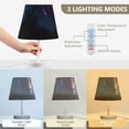 thumbnail image 5 of Wolf Head Colorful LED Desk Lamp Table Lamp USB Bedside Nightstand Small Lamp for Bedroom Living Room Kids Room, 5 of 8