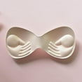 thumbnail image 3 of 1Pair Body-fitted Design Women Swimsuit Pad Insert Breast Bra Enhancer Push Up Bikini Padded Inserts Chest Invisible Pad, 3 of 5