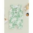 thumbnail image 2 of Qiylii Baby Boy Sleeveless Romper Newborn 0 3 6 9 12 Months Jumpsuit Summer Clothes ,0-12 Months, 2 of 8