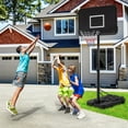 thumbnail image 2 of Gymax 6.5-10 FT Adjustable Portable Basketball Hoop w/ 44 Inch Shatterproof Backboard, 2 of 10