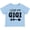 AE-Light Blue, variant on I Love My Gigi with Arrow Boys or Girls Toddler T-Shirt