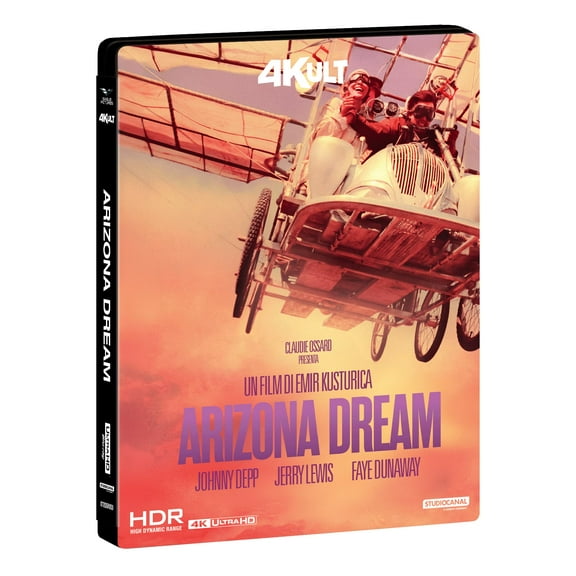 Arizona Dream "4Kult" (4K Hd   Bd Hd) (4K Ultra HD) Johnny Depp Jerry Lewis Faye Dunaway