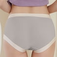 thumbnail image 4 of Taqqpue Maternity Underwear Seamless, Low Rise Pregnancy Panties Postpartum Maternity Underwear Under Bump Bikini M-4XL, 4 of 7