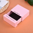 thumbnail image 1 of Square Drawers Jewelry Packaging Box Necklace Bracelet Ring Earring Storage Boxes Multiple-Use Thick Paper Gift Case, 1 of 4