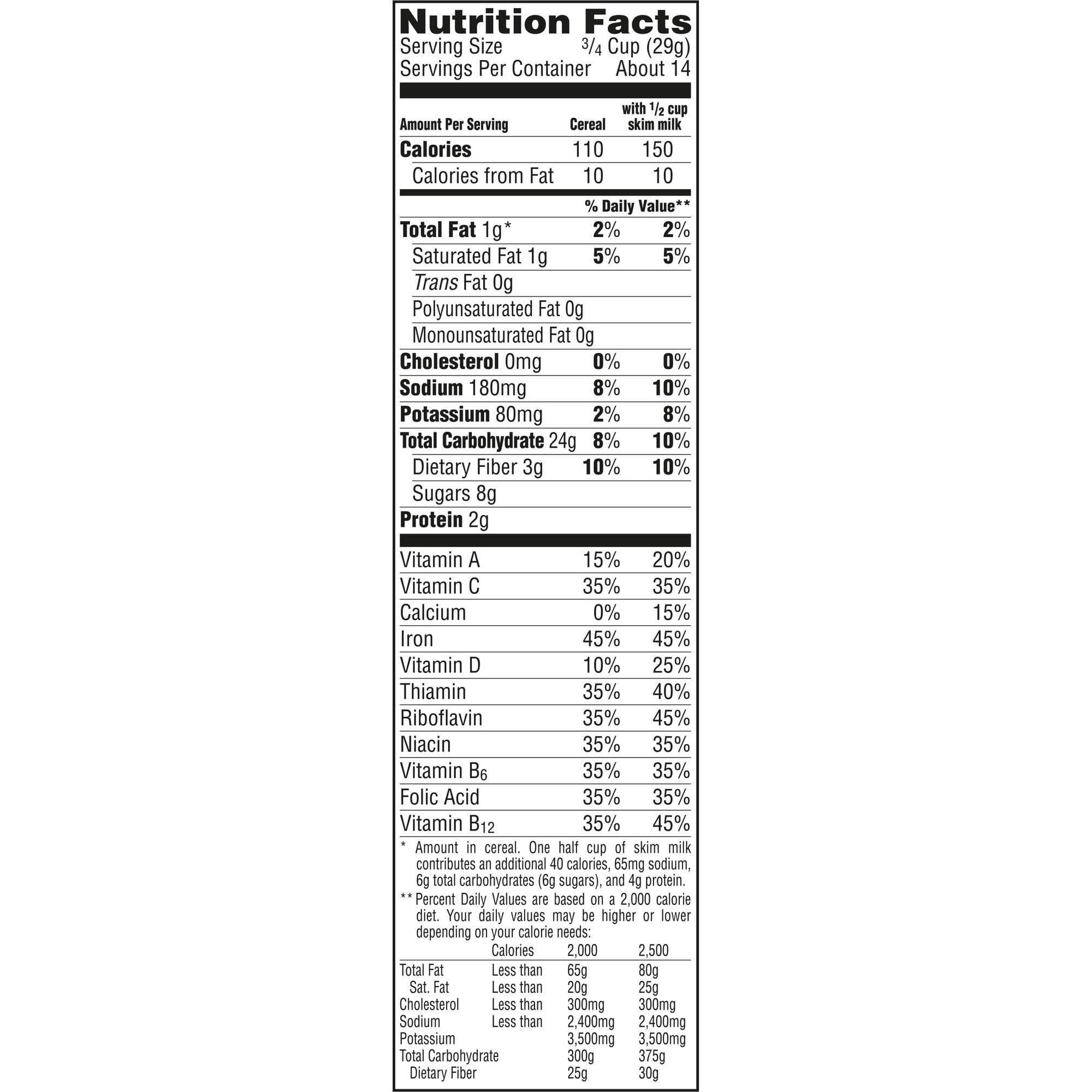 Special K Nutrition Facts Chocolatey Delight Blog Dandk