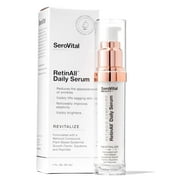 SeroVital Beauty RetinAll Daily Serum  Redefining Retinol  Retinoid Skin Serum  Anti Wrinkle Face Serum for Women - Anti Aging Serum