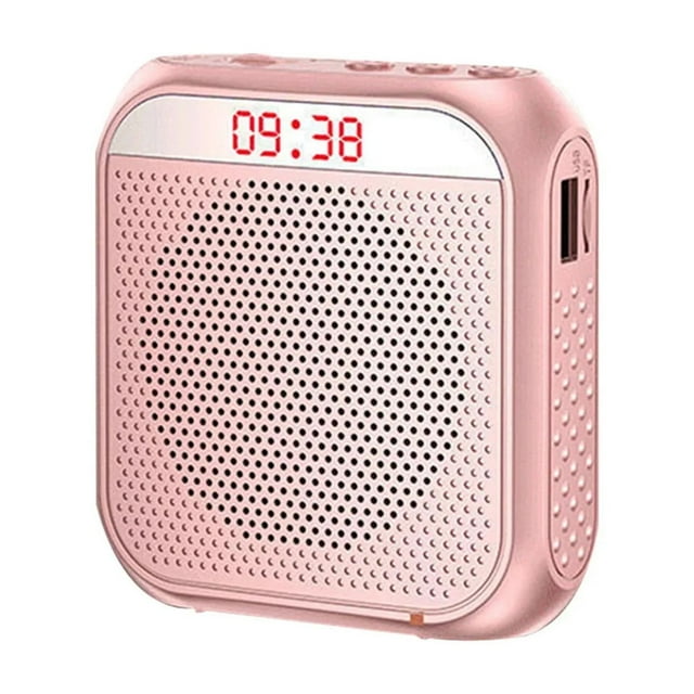 8W 2200mAh Voice Amplifier Multifunctional Portable Personal Voice Speaker With Microphone Display For Teachers Speech ,Powerful Sound