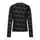 thumbnail image 4 of AUNVITO Women's Lace Long Sleeve Top Sheer Mesh Slim Fit Casual and Elegant Style, 4 of 7