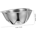 thumbnail image 2 of KAIYANG Colador de salsa Espumador de grasa Separador de aceite Tazón para sopa Jarra separadora de grasa Tazón separador Separador de aceite para sopa Tazones para sopa de acero inoxidable Jarra sepa, 2 of 5