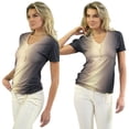 thumbnail image 4 of Reversible & Adjustable V-Neck Top, 4 of 12