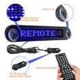 thumbnail image 5 of Leadleds Remote Led Car Sign Programmable Scrolling Message Board for Commercial Use, Blue, 5 of 10
