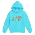 thumbnail image 4 of Chandail en Molleton Tween Garçons Manches Longues Imprimé Chandail en Molleton à Capuche Filles Chandails en Molleton Col Rond Chandail Tops Vêtements d'Automne Vêtements Fille 11-12 Ans, 4 of 4