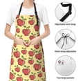 thumbnail image 5 of Bingfone Apple Apron Gifts For Men, Women Professional Grade Chef Apron For Kitchen,Bbq & Grill, 5 of 8