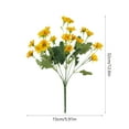 thumbnail image 3 of LSLJS Flowers & Chamomile Flower Bouquet - Fake Flowers & Anniversary Gifts for Women Table Centerpieces for Kitchen Bridal Wedding Party Decor, 3 of 6