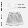 thumbnail image 5 of Kids' Beach Pants Comfortable Swim Trunks Cartoon Dragonflies Pattern Shorts for Pool Vacation and Lounge Wear 5T, 5 of 8