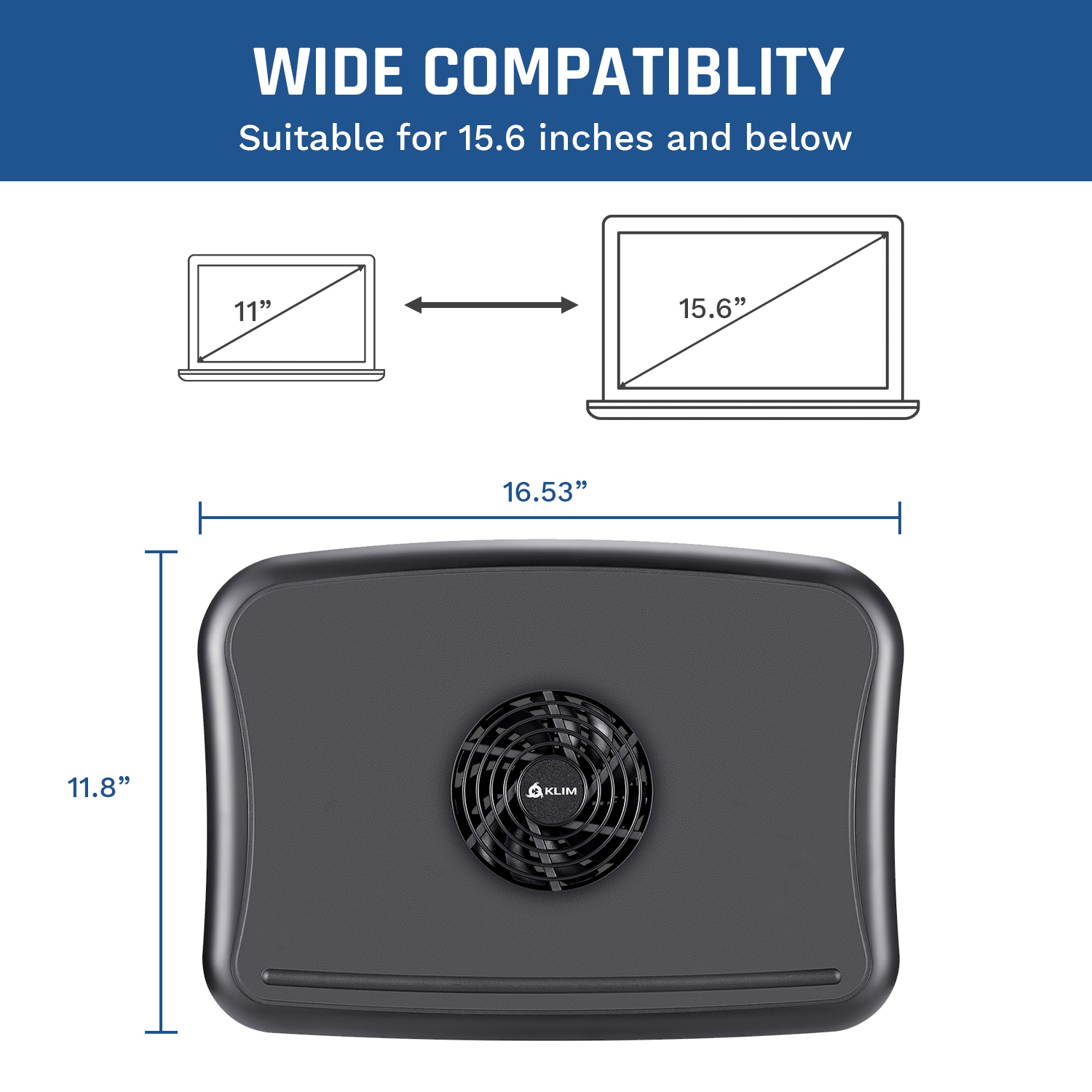 Buy KLIM Comfort + Laptop Cooler + Protect Yourself and Your Laptop